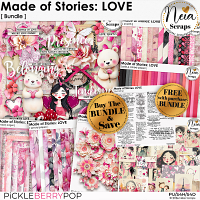 Made of Stories: LOVE - Bundle - by Neia Scraps