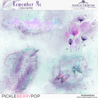 Remember Me Accent Overlays by Indigo Designs by Anna