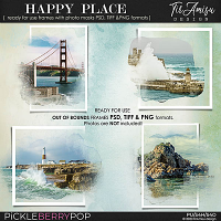 Happy Place ~ Out Of Bounds photo masks by TirAmisu design 