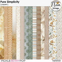 Pure Simplicity - Papers - by Neia Scraps