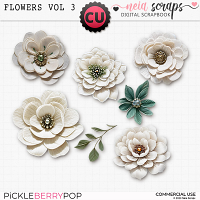 Flowers VOL3 - CU - by Neia Scraps