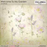 Welcome To My Garden Overlays