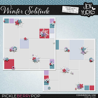 Winter Solitude Template Mini #4