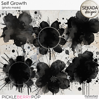 Self Growth [photo masks] by Sekada Designs