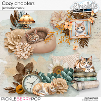 Cozy Chapters (embellishments) by Simplette