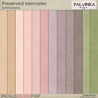 Preserved Memories Solid Papers