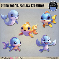 Of the Sea 10: Fantasy Creatures
