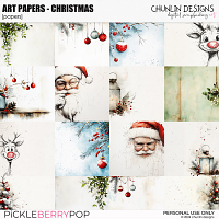 Art papers - Christmas