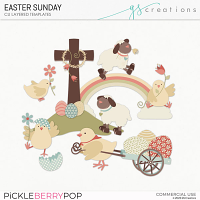 Easter Sunday Layered Templates (CU)