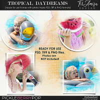 Tropical Daydreams ~ Out Of Bounds photo masks  