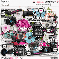 Captured - Elements - by Neia Scraps