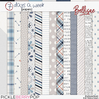 7 DAYS A WEEK | papers by Bellisae