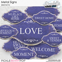 Metal Signs (CU elements)