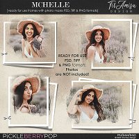 Michelle ~ Out Of Bounds photo masks by TirAmisu design 