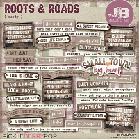 Roots & Roads Wordy by JB Studio