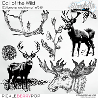 Call of the Wild (CU brushes and stamps) 315 by Simplette