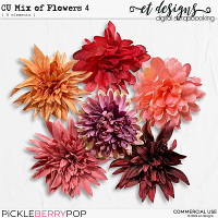 CU Mix of Flowers 4 by et designs