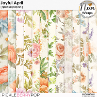 Joyful April - Special Papers - by Neia Scraps