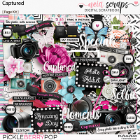 Captured - Page Kit - by Neia Scraps