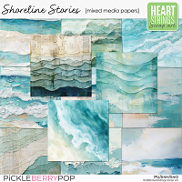 Shoreline Stories Mixed Media Papers