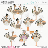 Gobble Gobble Layered Templates (CU)