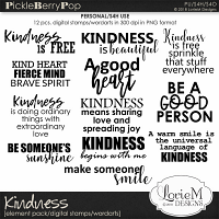 Kindness Digital Stamps