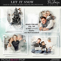 Let It Snow ~ Out Of Bounds photo masks by TirAmisu design 