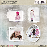 Winter Memories Photomasks and Frames