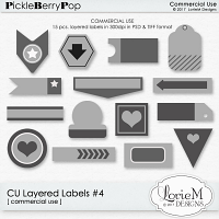 CU Layered Labels #4