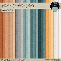 Autumn Comforts: Solids by Jen Yurko