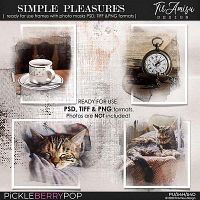 Simple Pleasures ~ Out Of Bounds photo masks by TirAmisu design  