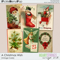 A Christmas Wish Vintage Cards