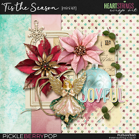 'Tis the Season Mini Kit by Heartstrings Scrap Art