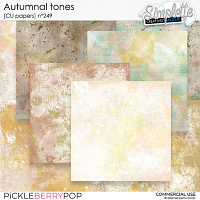 Autumnal tones (CU papers) 249 by Simplette