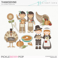 Thanksgiving Layered Templates (CU)