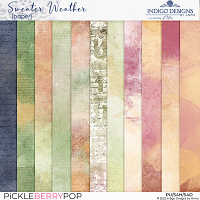 Sweater Weather Papers Pack by Indigo Designs by Anna