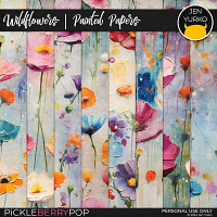 Wildflowers | Painted Papers