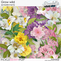 Grow wild (embellishments) by Simplette