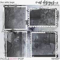 Live with Hope Clipping Masks & Stitched Frames