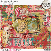 Dressing Room [mixed media] by Sekada Designs