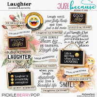 Laughter Wordarts & Accents by JB Studio