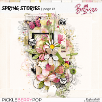 SPRING STORIES | page kit by Bellisae