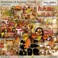 Rainbow of Autumn Colors Collection