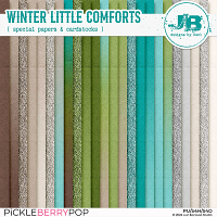 Winter Little Comforts Special Papers & Cardstocks by JB Studio