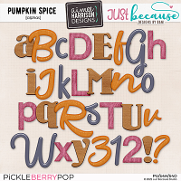 Pumpkin Spice Alphas by JB Studio and Aimee Harrison Designs