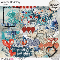 Winter Holiday [artsy] by Sekada Designs