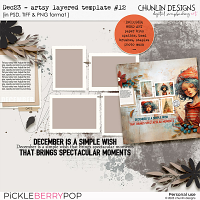 Dec23 - Artsy layered template #12