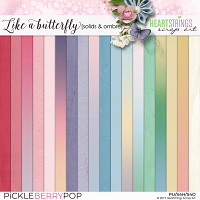 Like a Butterfly Solids & Ombre Papers