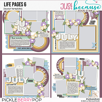 {CU} Life Pages 6 Templates by JB Studio