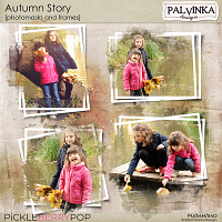 Autumn Story Photomasks and Frames